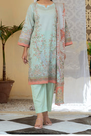ASIM JOFA | 3 Piece | Printed Lawn | Unstitched | AJAS-31