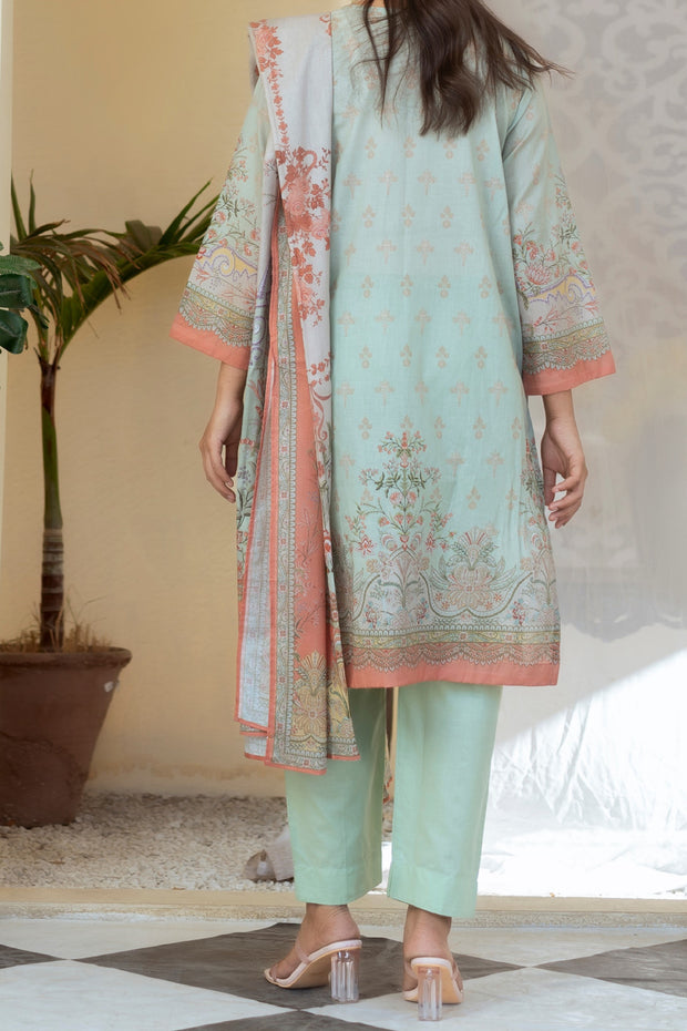 ASIM JOFA | 3 Piece | Printed Lawn | Unstitched | AJAS-31