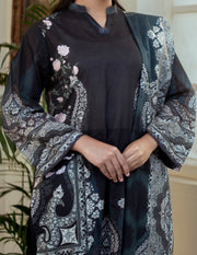 ASIM JOFA | 3 Piece | Printed Lawn | Unstitched | AJAS-35