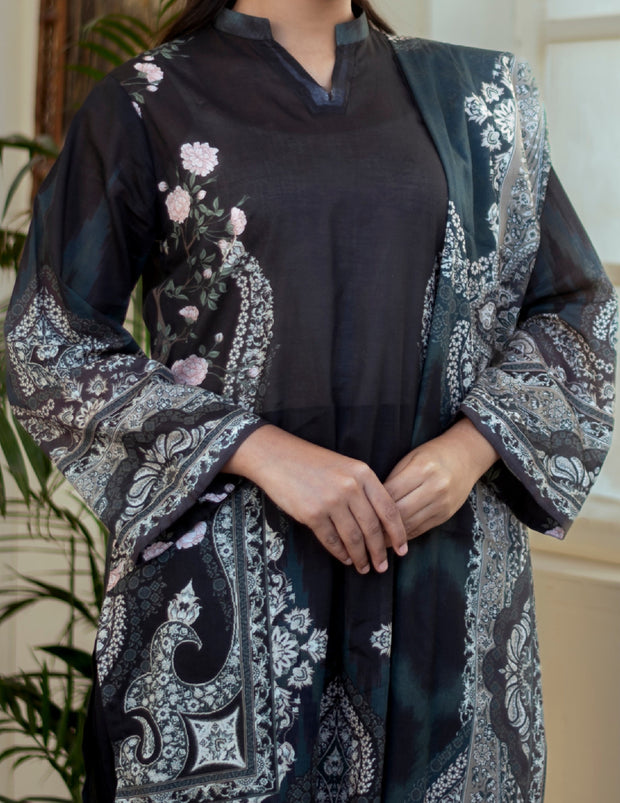ASIM JOFA | 3 Piece | Printed Lawn | Unstitched | AJAS-35