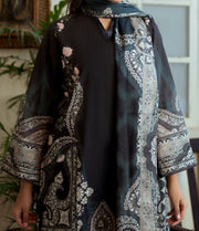 ASIM JOFA | 3 Piece | Printed Lawn | Unstitched | AJAS-35