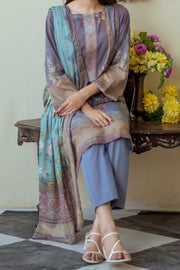 ASIM JOFA | 3 Piece | Printed Lawn | Unstitched | AJAS-38