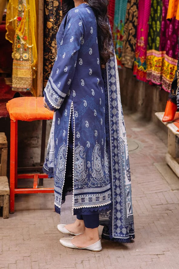 ASIM JOFA | 3 Piece | Printed Lawn | Unstitched | AJBB-04