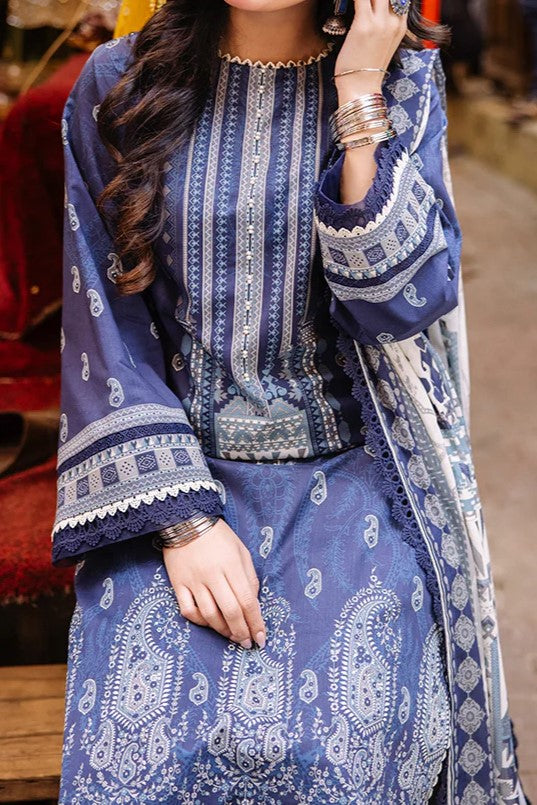 ASIM JOFA | 3 Piece | Printed Lawn | Unstitched | AJBB-04