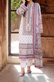 ASIM JOFA | 3 Piece | Printed Lawn | Unstitched | AJBB-06