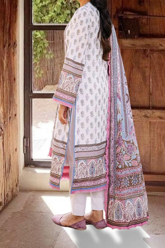 ASIM JOFA | 3 Piece | Printed Lawn | Unstitched | AJBB-06