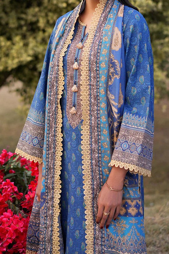 ASIM JOFA | 3 Piece | Printed Lawn | Unstitched | AJUUB-03