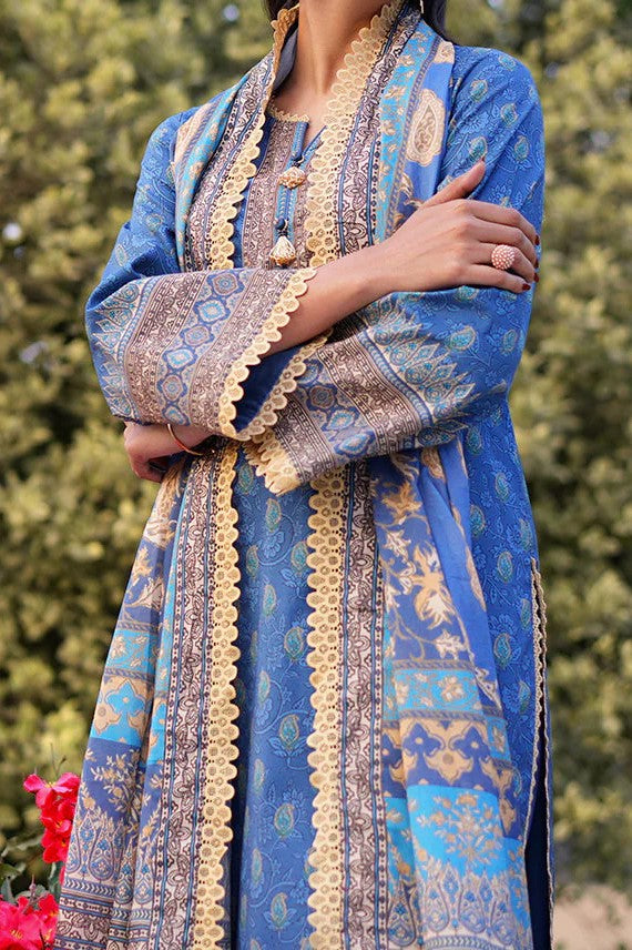 ASIM JOFA | 3 Piece | Printed Lawn | Unstitched | AJUUB-03