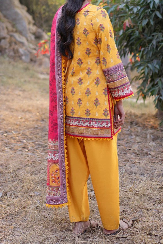 ASIM JOFA | 3 Piece | Printed Lawn | Unstitched | AJUUB-06