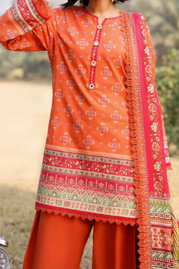 ASIM JOFA | 3 Piece | Printed Lawn | Unstitched | AJUUB-08