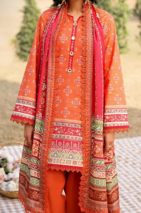 ASIM JOFA | 3 Piece | Printed Lawn | Unstitched | AJUUB-08