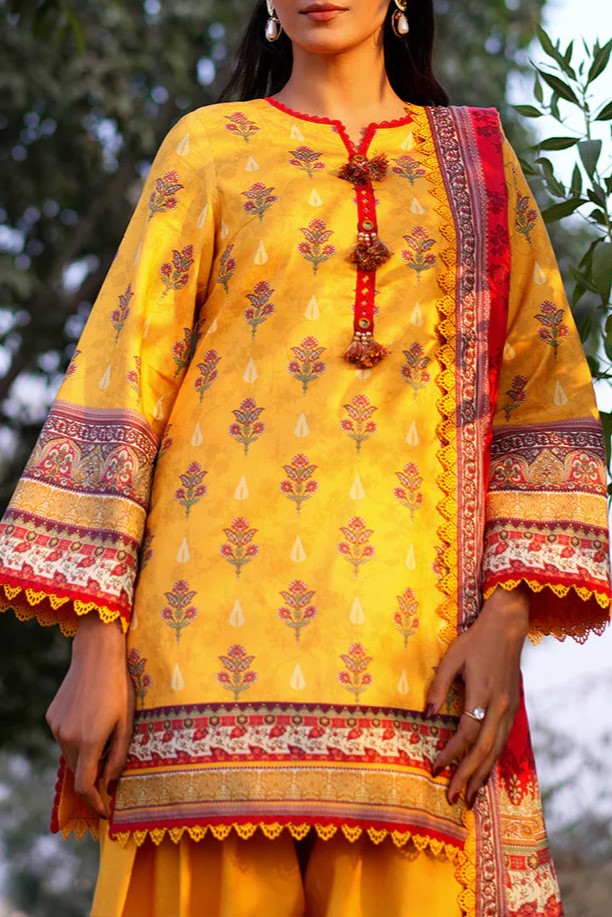 ASIM JOFA | 3 Piece | Printed Lawn | Unstitched | AJUUB-06