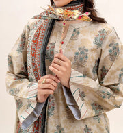 BEECHTREE | Printed Lawn | 3 Piece | Unstitched | Dusky Glaze BT12501UN006088