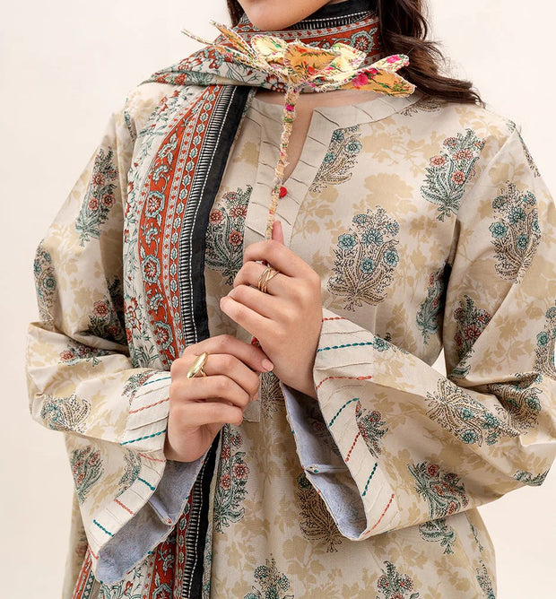 BEECHTREE | Printed Lawn | 3 Piece | Unstitched | Dusky Glaze BT12501UN006088