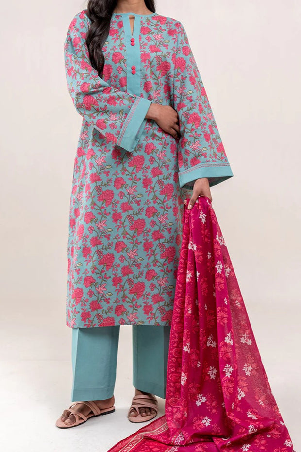 BEECHTREE | Printed Lawn | 3 Piece | Unstitched | Sapphire Bloom BT12501UN006093
