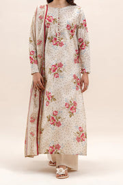 BEECHTREE | Printed Lawn | 3 Piece | Unstitched | Beige Orchid BT12501UN006094