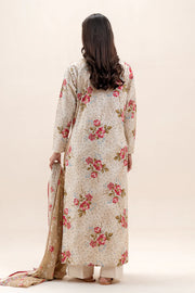 BEECHTREE | Printed Lawn | 3 Piece | Unstitched | Beige Orchid BT12501UN006094