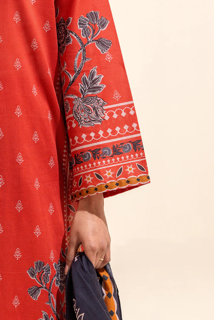 BEECHTREE | Printed Lawn | 3 Piece | Unstitched | CORAL DIVINITY BT1S24U56