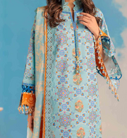 BONANZA SATRANGI | 3 Piece | Printed Lawn | Unstitched | Tropical Horizons 1