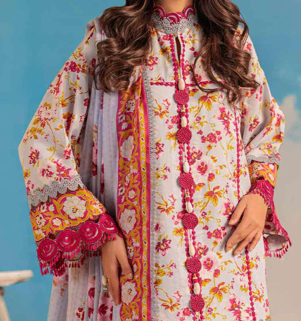 BONANZA SATRANGI | 3 Piece | Printed Lawn | Unstitched | Tropical Horizons 3