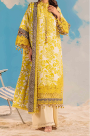 BONANZA SATRANGI | 3 Piece | Printed Lawn | Unstitched | Tropical Horizons 4