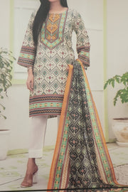 Edenrobe | 2 Piece (Shirt/Dupatta) | Printed Lawn | Unstitched | 27123