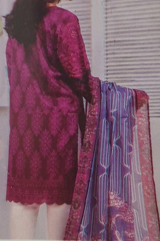 Edenrobe | 2 Piece (Shirt/Dupatta) | Printed Lawn | Unstitched | 27138