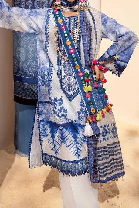 GUL AHMED IDEAS | 3 Piece | Printed Lawn | Unstitched | ST-42005
