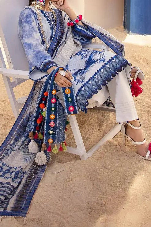 GUL AHMED IDEAS | 3 Piece | Printed Lawn | Unstitched | ST-42005