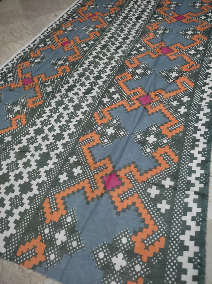 SAPPHIRE | Printed Lawn | 3 Piece | Unstitched | OU3-PDY25V11-6