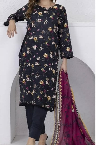KHAADI | Printed Lawn | 3 Piece | Unstitched | ALA2503205A