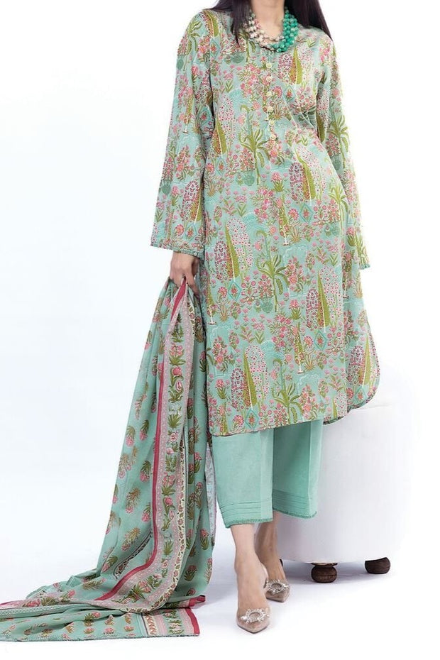 KHAADI | Printed Lawn | 3 Piece | Unstitched | SS141A