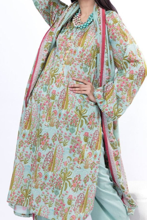 KHAADI | Printed Lawn | 3 Piece | Unstitched | SS141A