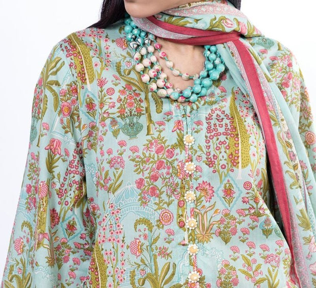 KHAADI | Printed Lawn | 3 Piece | Unstitched | SS141A