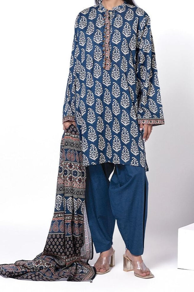 KHAADI | Printed Lawn | 3 Piece | Unstitched | SS166A