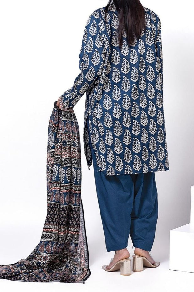 KHAADI | Printed Lawn | 3 Piece | Unstitched | SS166A