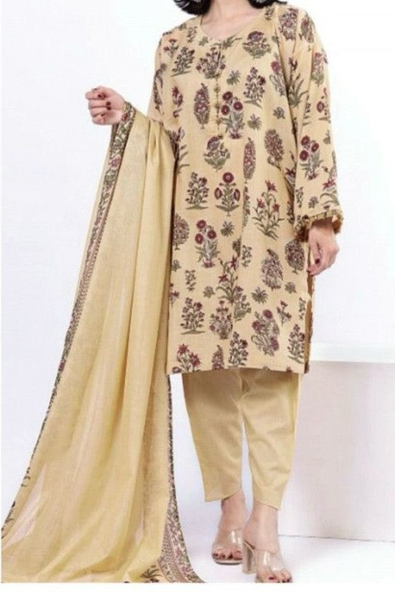 KHAADI | Printed Lawn | 3 Piece | Unstitched | SS201A