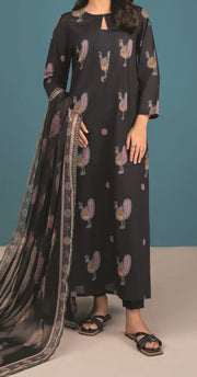 LIMELIGHT | Printed Lawn | 3 Piece | Unstitched | U2501SU-3PC-251