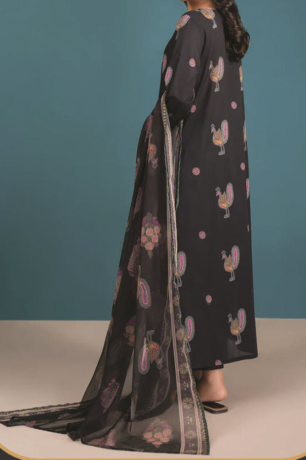 LIMELIGHT | Printed Lawn | 3 Piece | Unstitched | U2501SU-3PC-251