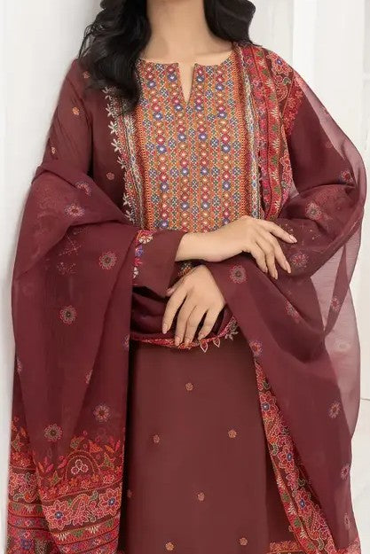 LIMELIGHT | Printed Lawn | 3 Piece | Unstitched | U2504SU-3PC-254