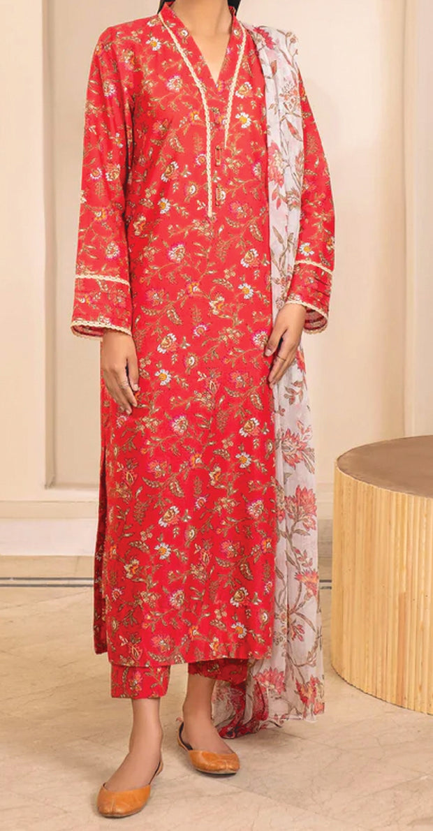 LIMELIGHT | Printed Lawn | 3 Piece | Unstitched | U2507SU-3PC-257