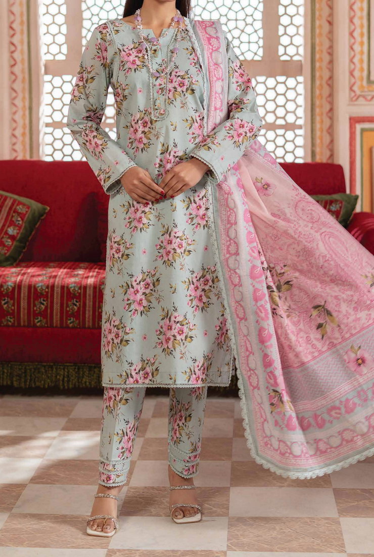 MAUSUMMERY | 3 Piece | Printed Lawn | Unstitched | Design 1