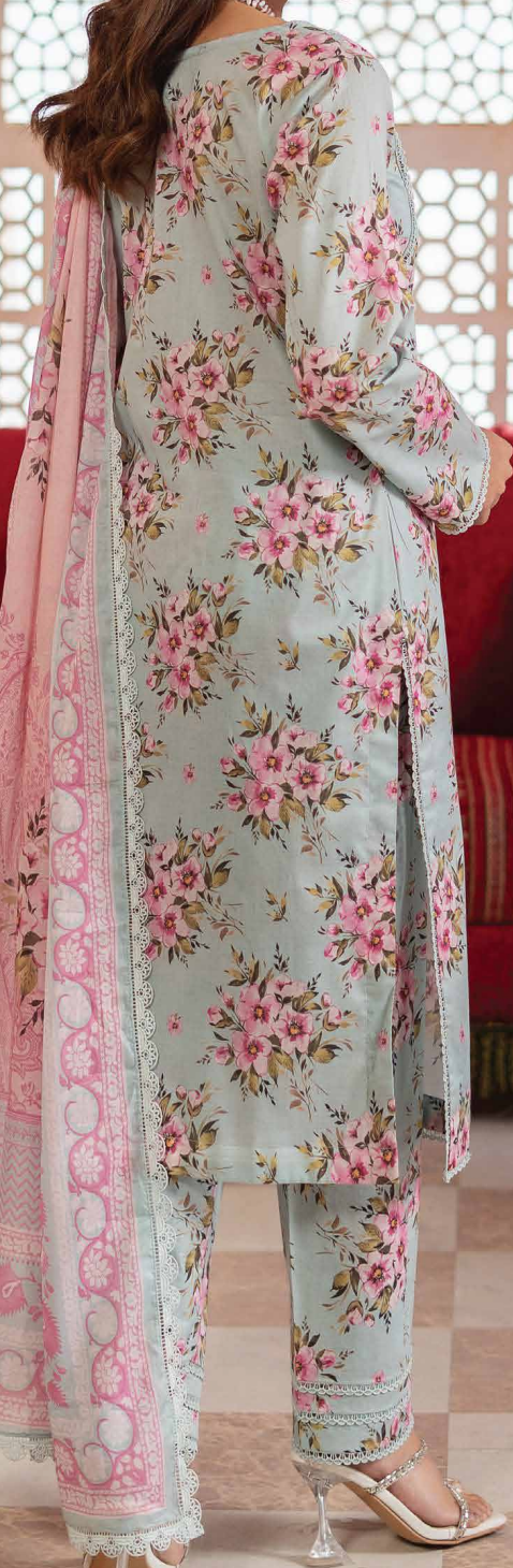 MAUSUMMERY | 3 Piece | Printed Lawn | Unstitched | Design 1