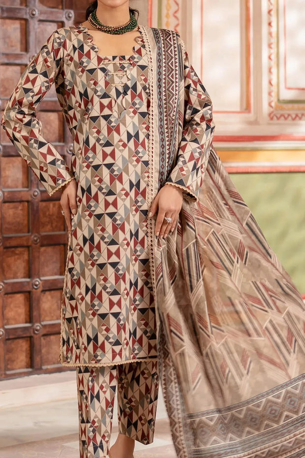 MAUSUMMERY | 3 Piece | Printed Lawn | Unstitched | Design 4