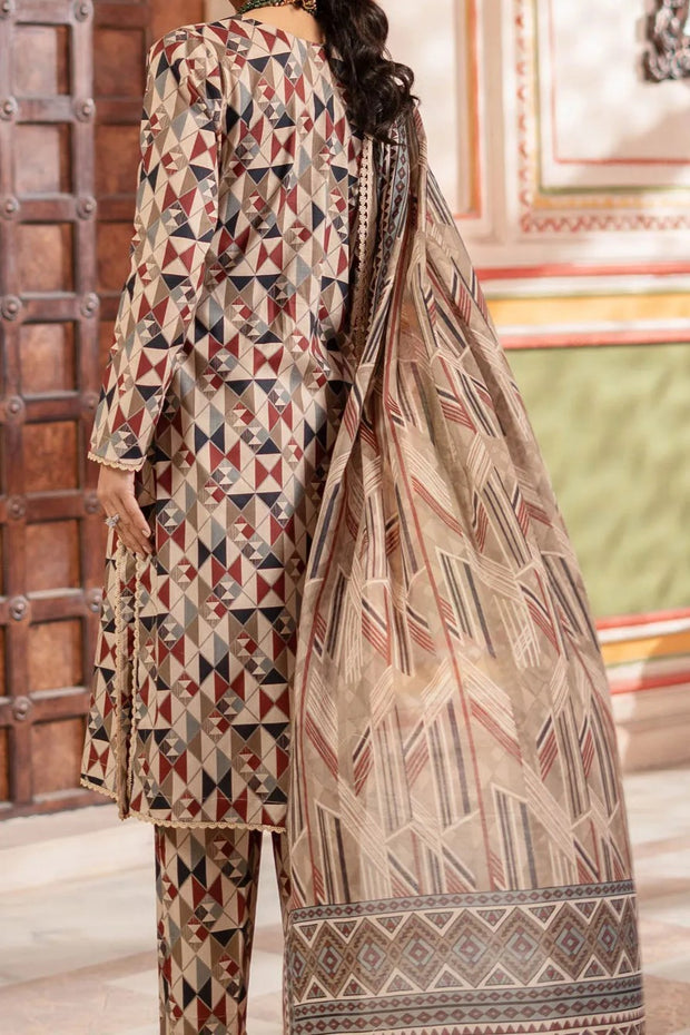 MAUSUMMERY | 3 Piece | Printed Lawn | Unstitched | Design 4
