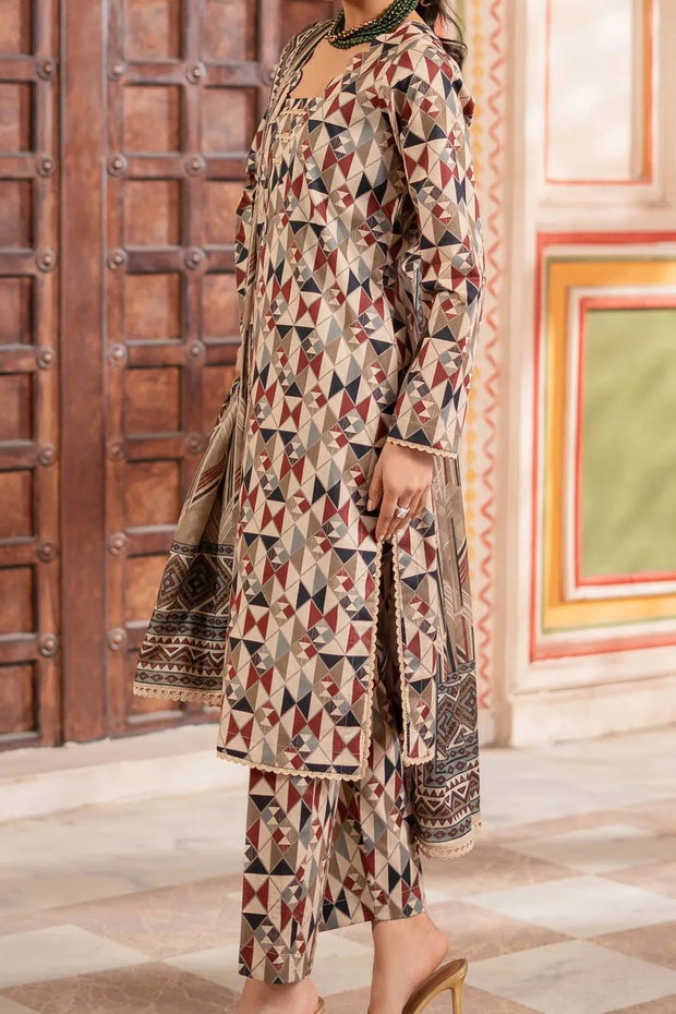 MAUSUMMERY | 3 Piece | Printed Lawn | Unstitched | Design 4