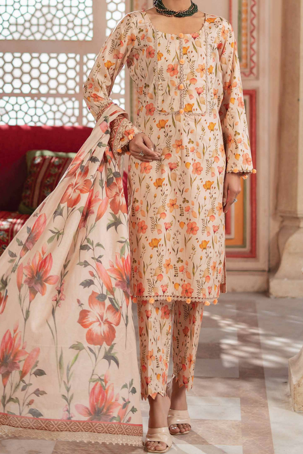 MAUSUMMERY | 3 Piece | Printed Lawn | Unstitched | Design 5