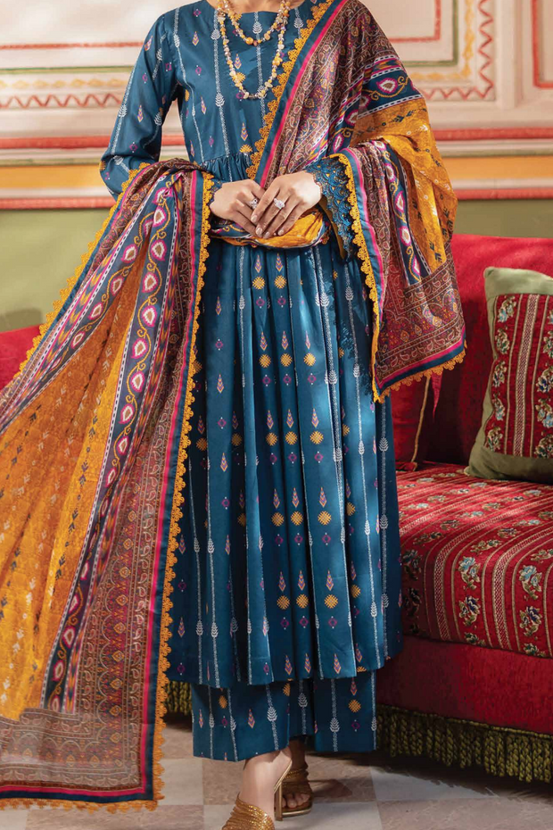 MAUSUMMERY | 3 Piece | Printed Lawn | Unstitched | Design 9