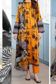 MAUSUMMERY | 3 Piece | Printed Lawn | Unstitched | FIRE