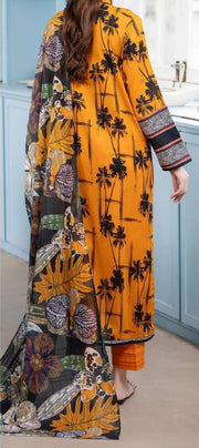 MAUSUMMERY | 3 Piece | Printed Lawn | Unstitched | FIRE